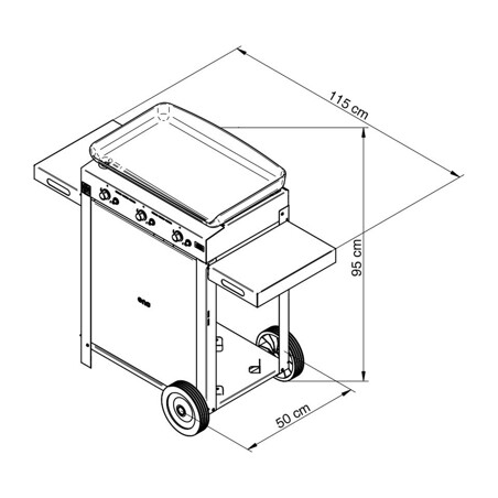 COMBO PLANCHA INITIAL 65 INOX