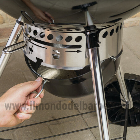 WEBER MASTER-TOUCH GBS E-5750 BARBECUE A CARBONE Ø 57 CM