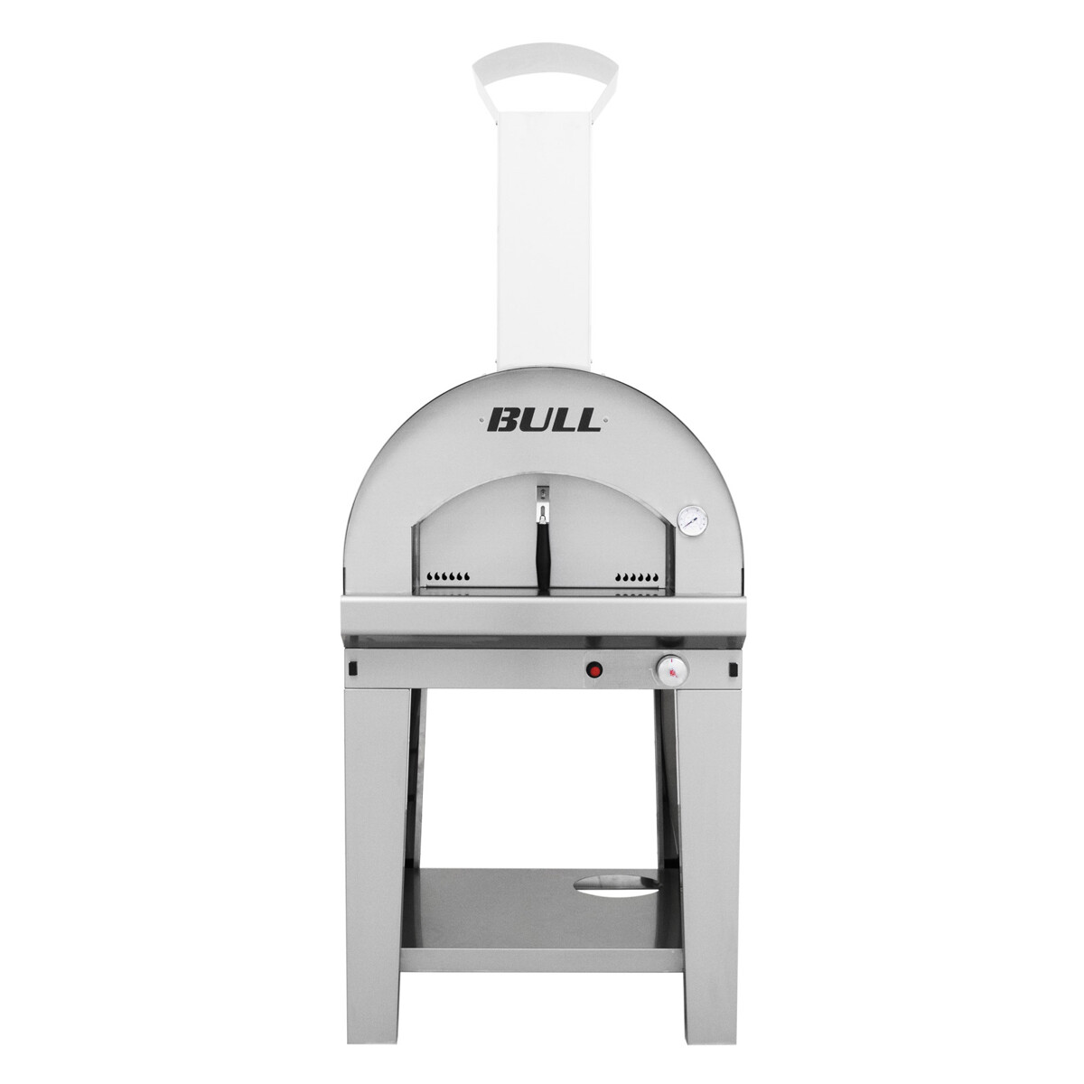 FORNO PIZZA BULL GAS FIRED LARGE CON CARRELLO Bull Forni pizza