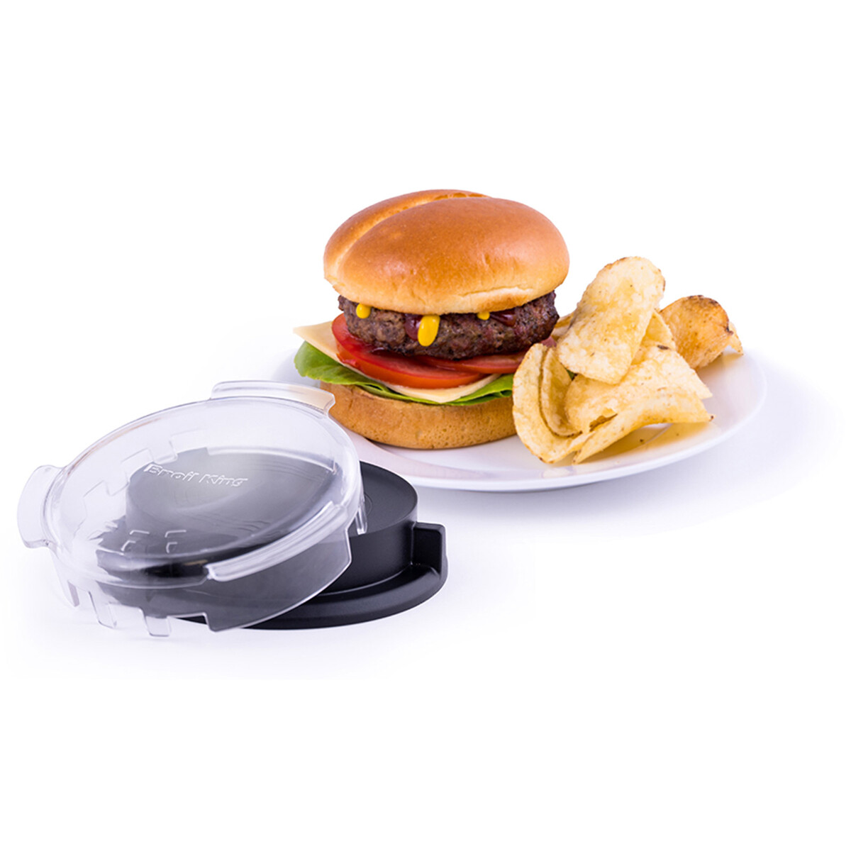 PRESSA PER HAMBURGER BK DE LUXE BROIL KING Broil King Accessori