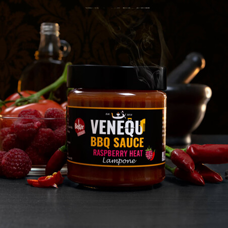 Venequ VENEQU BBQ SAUCE - RASPBERRY HEAT