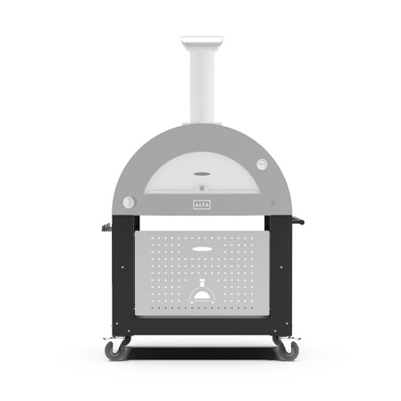 Alfa BASE FORNO 3 PIZZE MODERNO BLACK