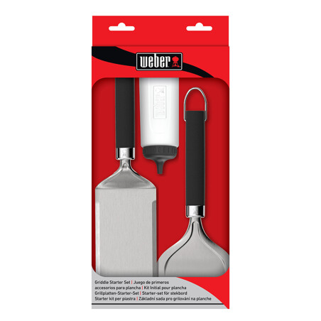 Weber SET GRIDDLE STARTER 3 PEZZI