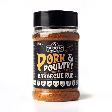 Grate Goods GRATE GOODS PORK AND POULTRY BBQ RUB