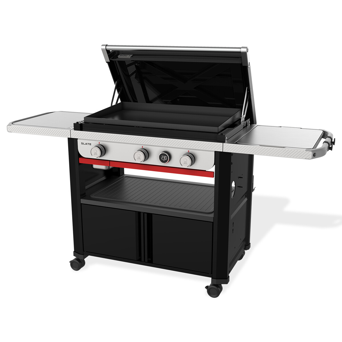 Piastra per Barbecue Davis e Montana 4 Fuochi 41,5x22x2 cm in