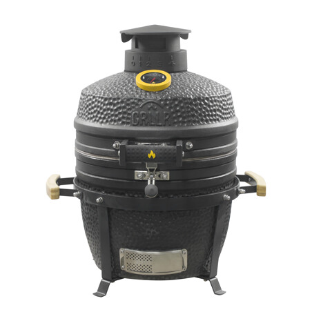 Grllr BARBECUE A CARBONE GRLLR EMBER KAMADO CLASSIC S - NERO OPACO