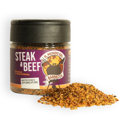 Il Mondo del Barbecue STEAK & BEEF RUB - GUSTOSO E SORPRENDENTE - MDB