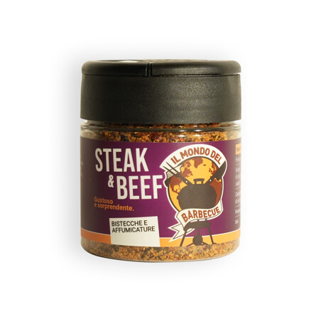 Il Mondo del Barbecue STEAK & BEEF RUB - GUSTOSO E SORPRENDENTE - MDB