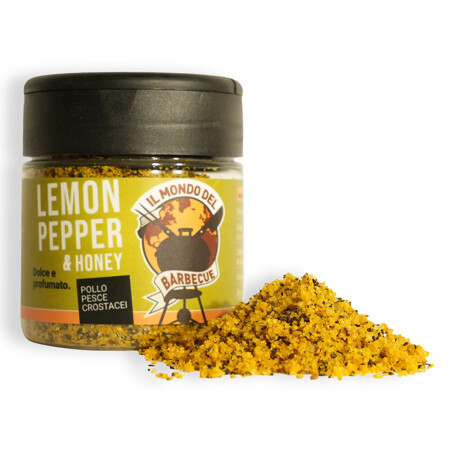 Il Mondo del Barbecue LEMON PEPPER HONEY - DOLCE E PROFUMATO - MDB