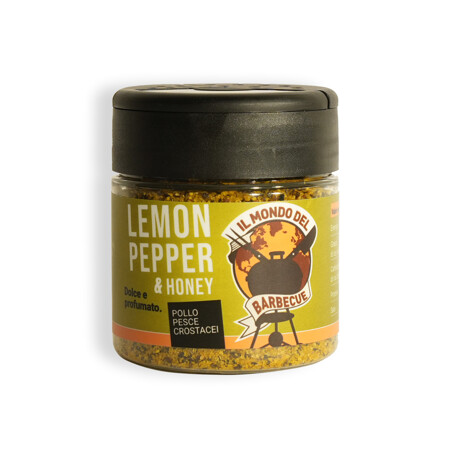 Il Mondo del Barbecue LEMON PEPPER HONEY - DOLCE E PROFUMATO - MDB