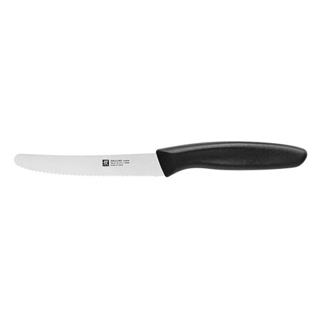 Zwilling ZWILLING COLTELLO DA VERDURA NERO SEGHETTATO 12 CM-1002671