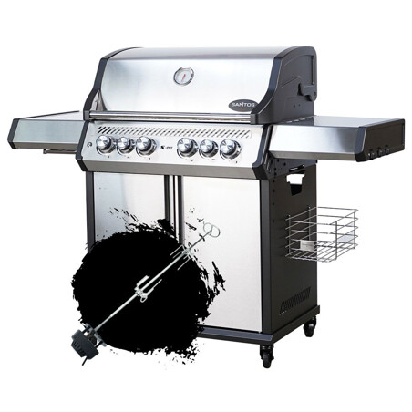 Santos BARBECUE A GAS SANTOS S-418 PRO INOX