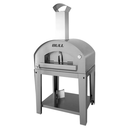 Bull FORNO PIZZA BULL GAS FIRED EXTRA LARGE CON CARRELLO