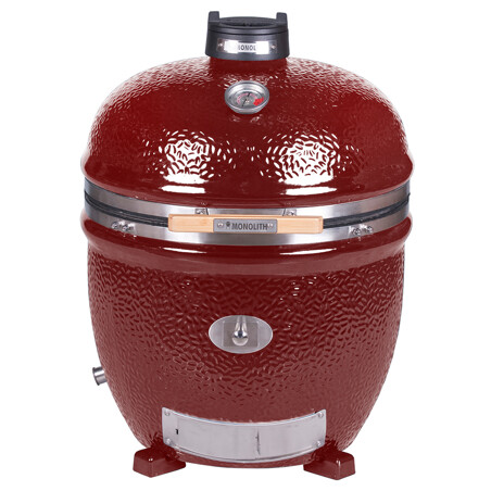 Monolith BARBECUE A CARBONE MONOLITH LE CHEF PRO-SERIE 2.0 ROSSO DA APPOGGIO