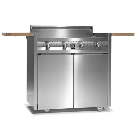 STEEL GREEN 90 BARBECUE I9C-4