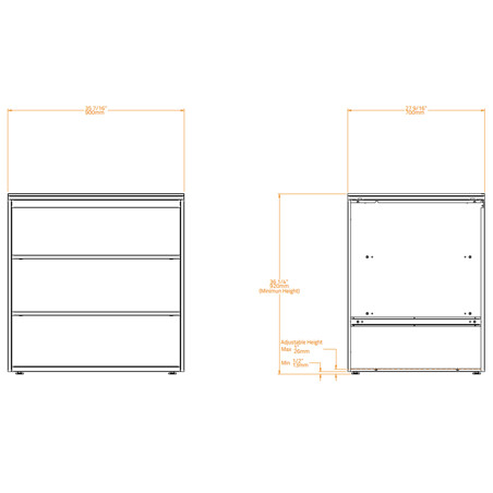 Brabura MODULO A GIORNO BRABURA CT 90 BIANCO PERLA