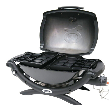 WEBER Q 1200 GAS GRILL CON STAND