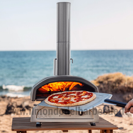 Ooni Fyra 12 forno per pizza a pellet – Forno per pizza portatile – Forno  per pizza da giardino – Per l'autentica pizza napoletana a casa