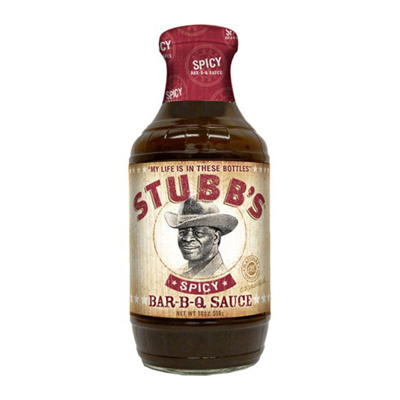 STUBB'S SPICY BAR-B-Q SAUCE Salse E Rub | Il Mondo Del Barbecue