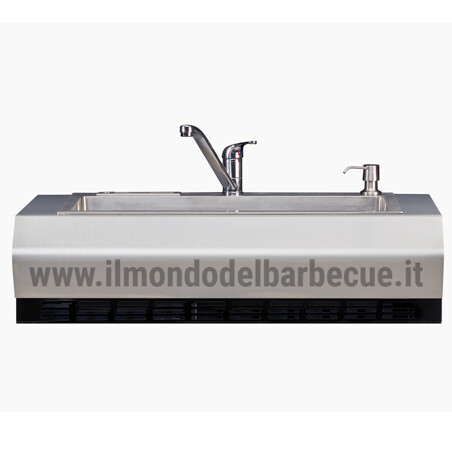 LAVELLO IN ACCIAIO INOX LINEA TURBO DA INCASSO