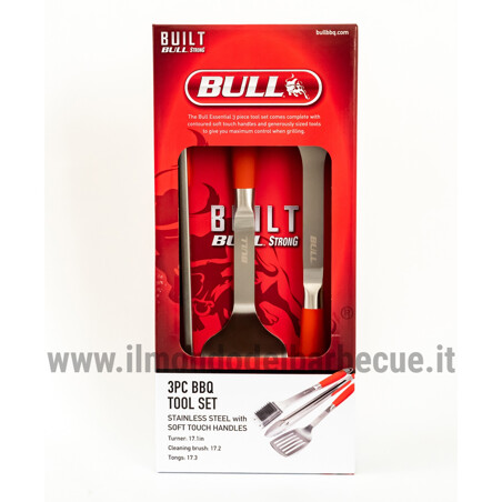 SET ATTREZZI 3 PEZZI PREMIUM BULL