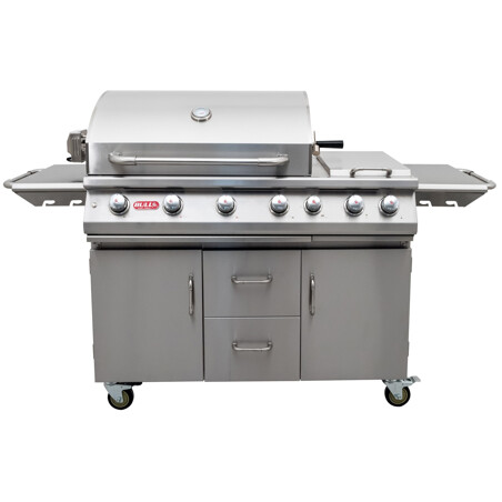 BARBECUE A GAS BULL 7 BURNER